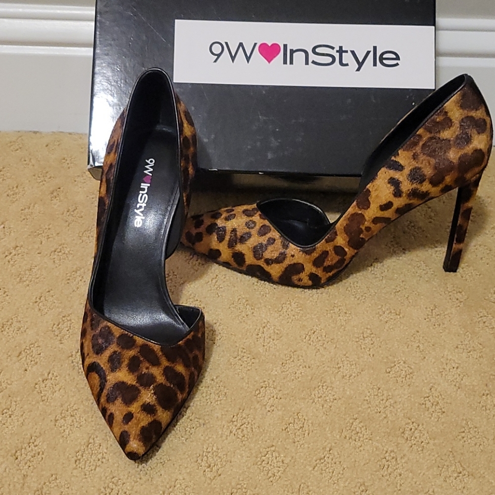 Nine West Leopard Heels